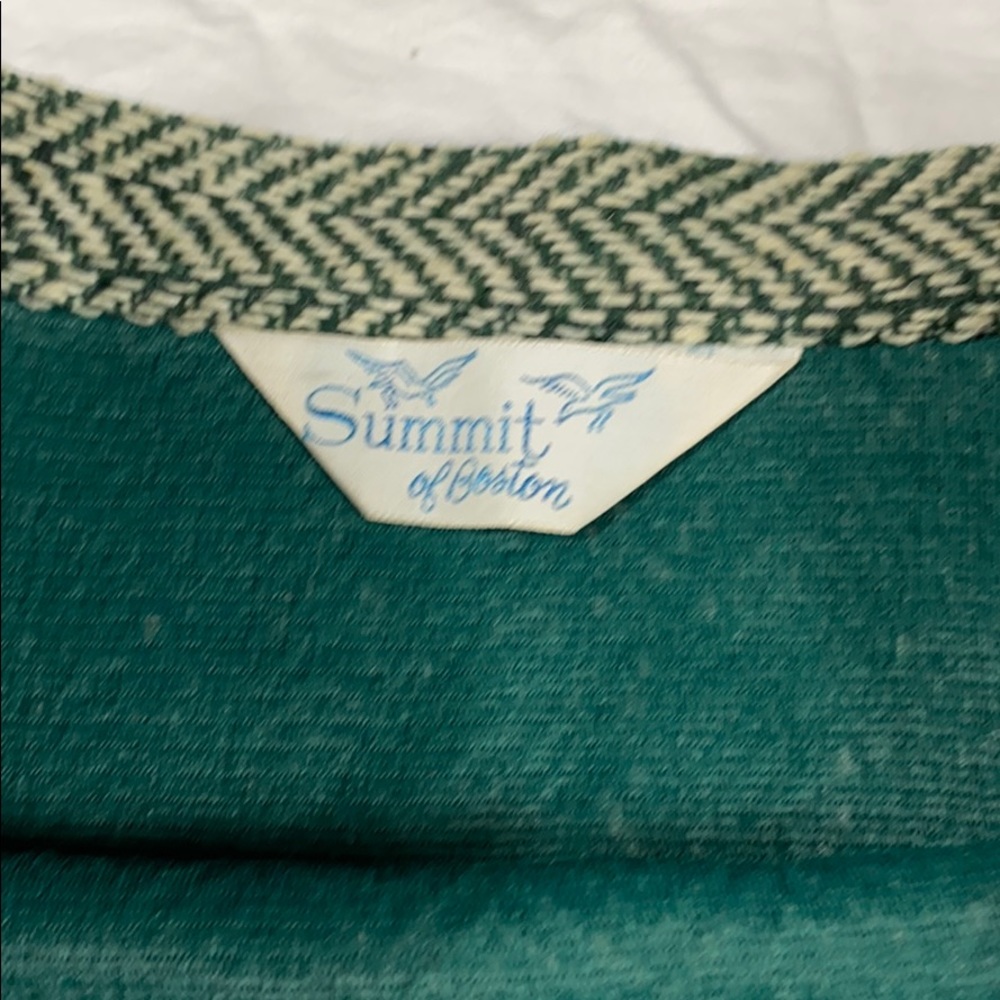 Vintage Wool Skirt with Box Pleats - Picture 3 of 6